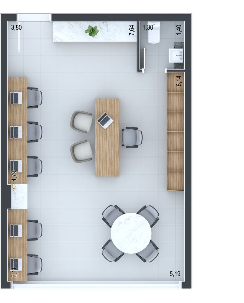 Sala-Conjunto, 60 m² - Foto 2