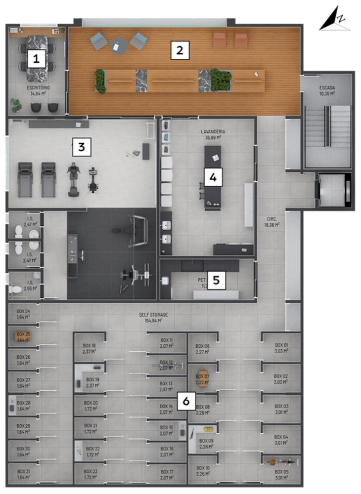 Apartamento, 1 quarto, 30 m² - Foto 4