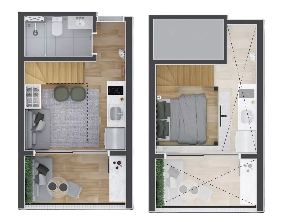 Apartamento, 2 quartos, 39 m² - Foto 10