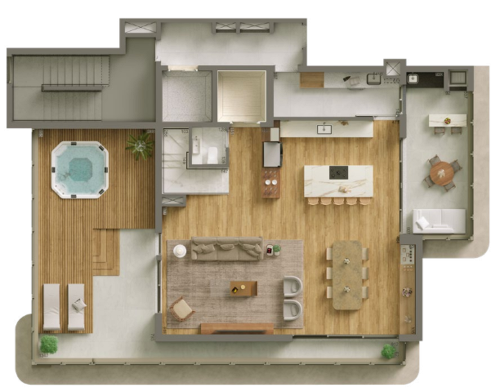 Apartamento, 3 quartos, 136 m² - Foto 4