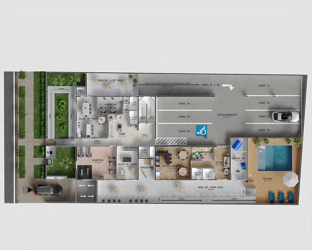 Apartamento, 2 quartos, 78 m² - Foto 2