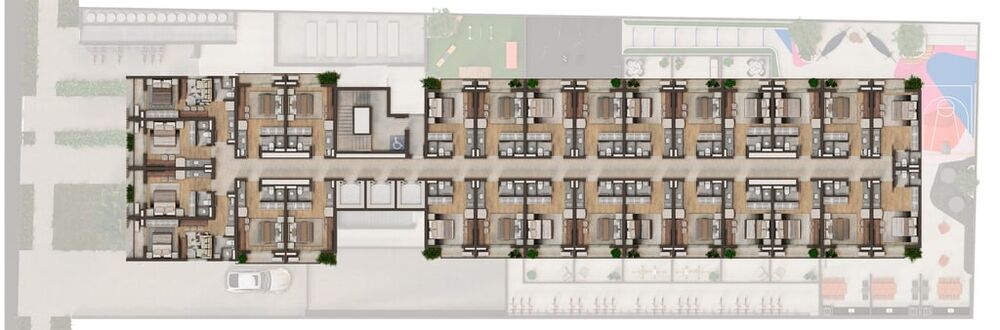 Apartamento, 1 quarto, 33 m² - Foto 2