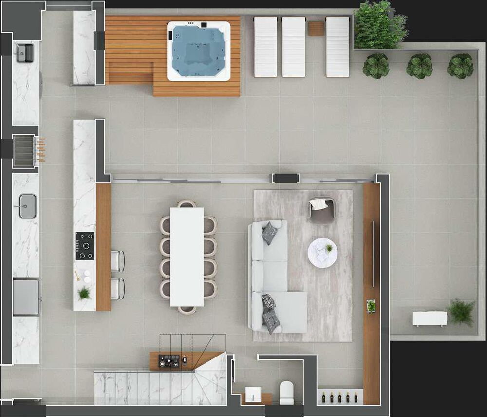 Apartamento, 3 quartos, 211 m² - Foto 4