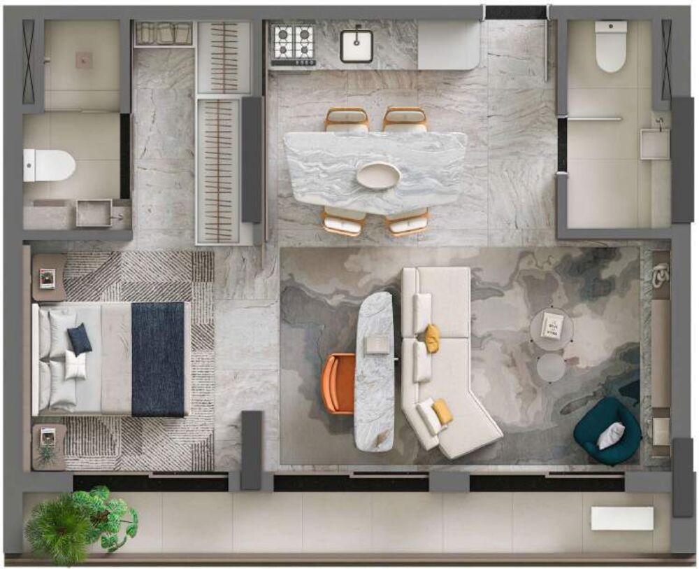Apartamento, 1 quarto, 25 m² - Foto 59
