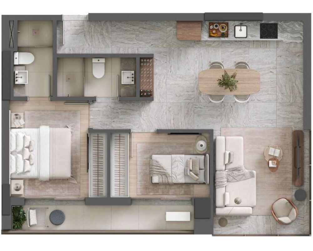Apartamento, 1 quarto, 25 m² - Foto 35