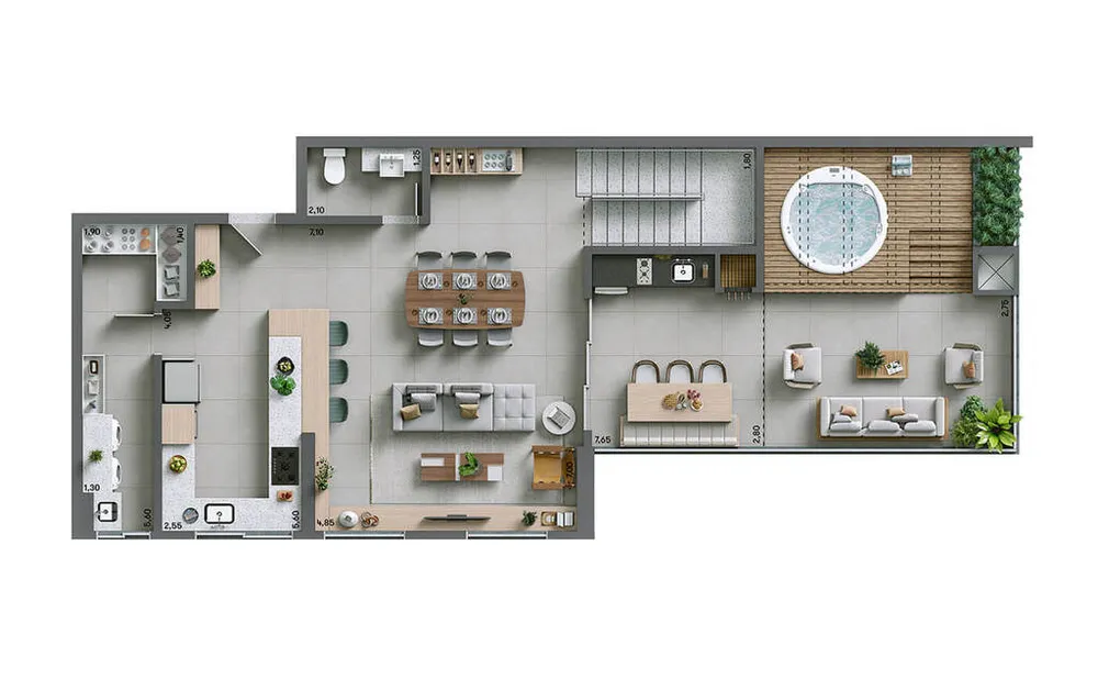 Apartamento, 2 quartos, 68 m² - Foto 4