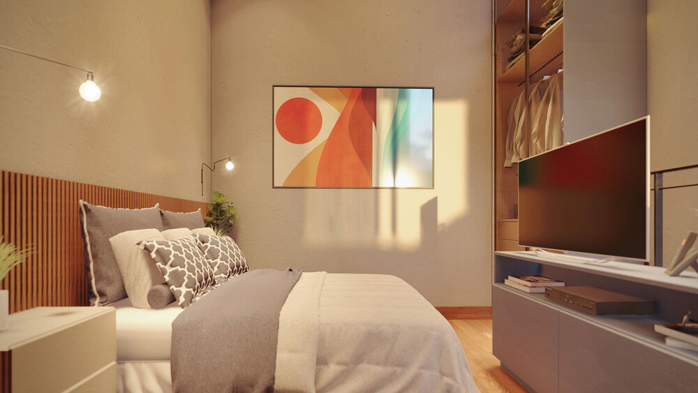 Apartamento, 1 quarto, 17 m² - Foto 1