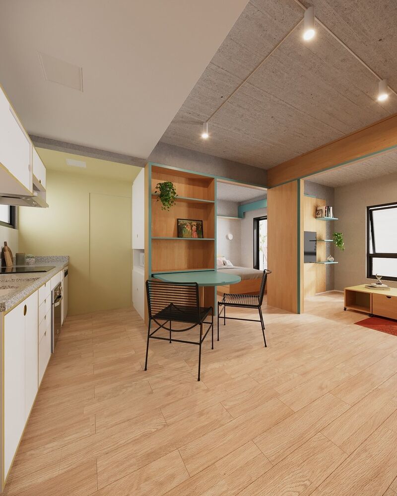 Apartamento, 1 quarto, 31 m² - Foto 2