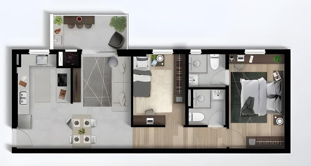 Apartamento, 3 quartos, 138 m² - Foto 1