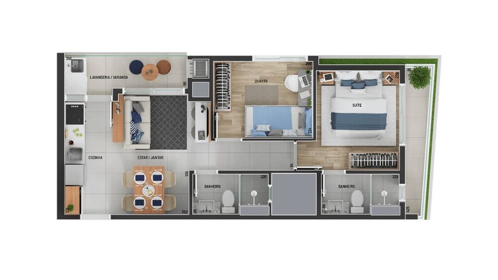 Apartamento, 2 quartos, 46 m² - Foto 14