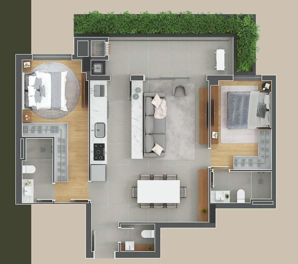 Apartamento, 3 quartos, 173 m² - Foto 9