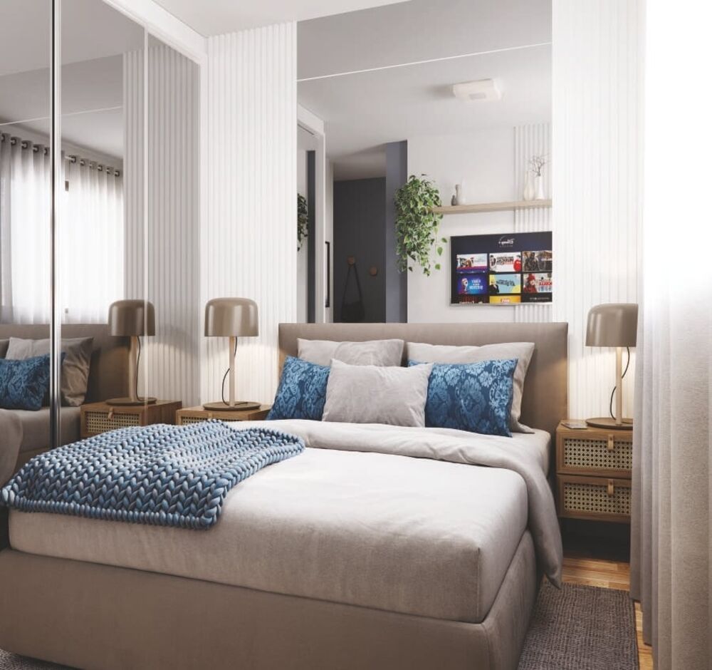 Apartamento, 3 quartos, 56 m² - Foto 1