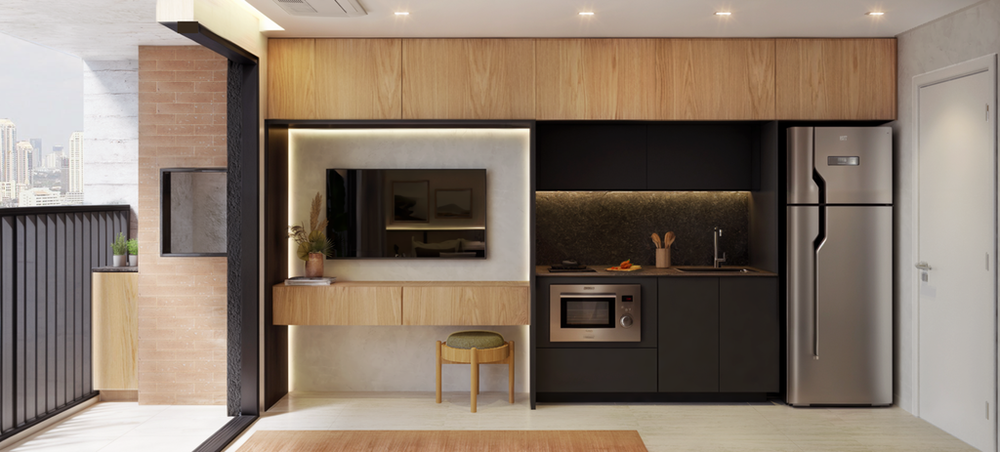 Cobertura, 1 quarto, 64 m² - Foto 6