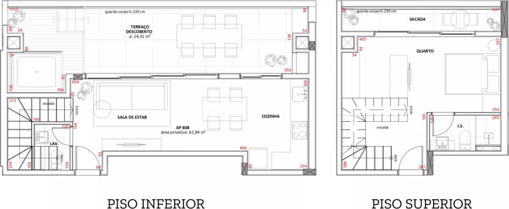 Cobertura, 1 quarto, 64 m² - Foto 23