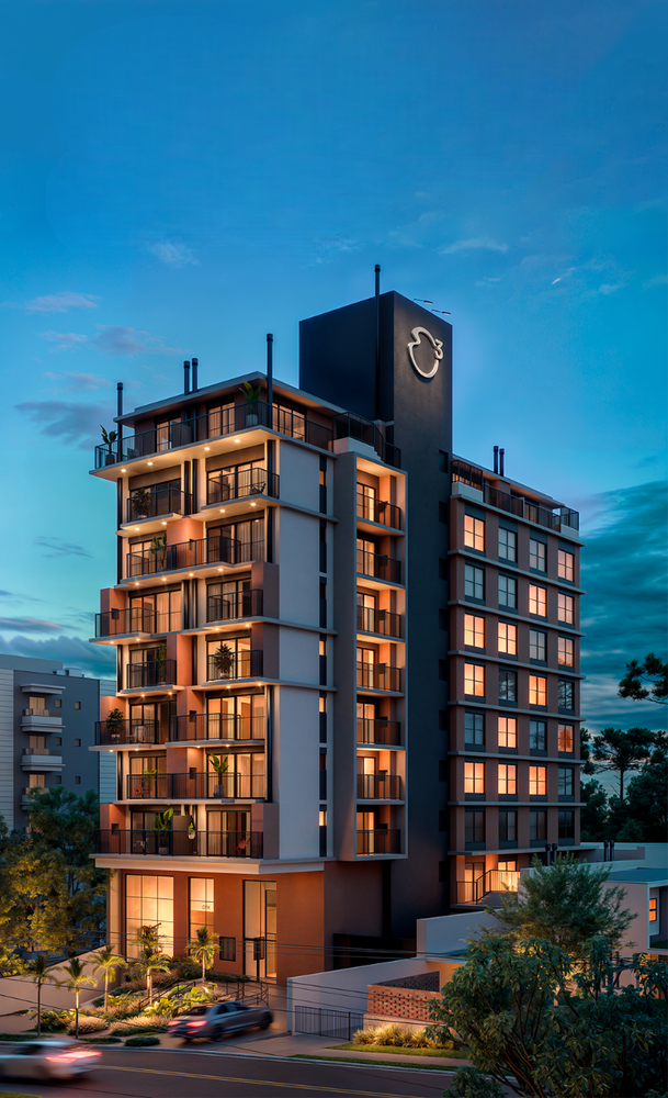 Cobertura, 1 quarto, 64 m² - Foto 1