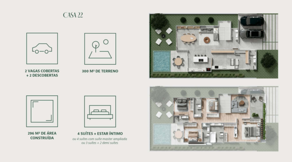 Casa de Condomínio à venda com 4 quartos, 292m² - Foto 4