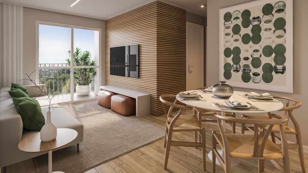 Apartamento à venda com 3 quartos, 59m² - Foto 1