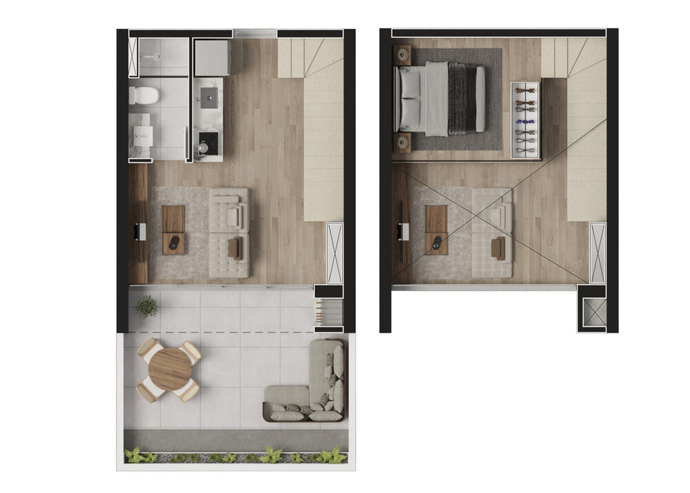 Apartamento, 1 quarto, 30 m² - Foto 8
