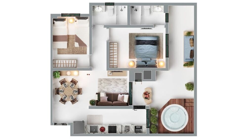 Apartamento, 2 quartos, 92 m² - Foto 8