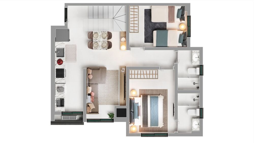 Apartamento, 2 quartos, 92 m² - Foto 11