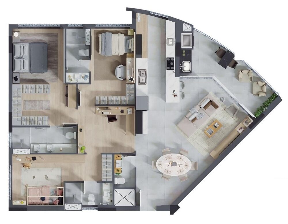Apartamento, 3 quartos, 147 m² - Foto 4