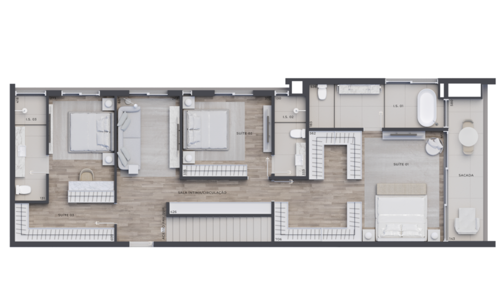 Cobertura à venda com 3 quartos, 225m² - Foto 16