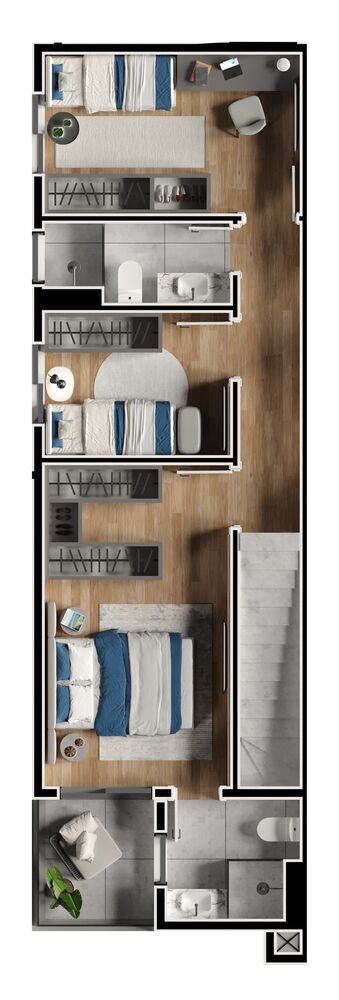 Cobertura, 3 quartos, 202 m² - Foto 4