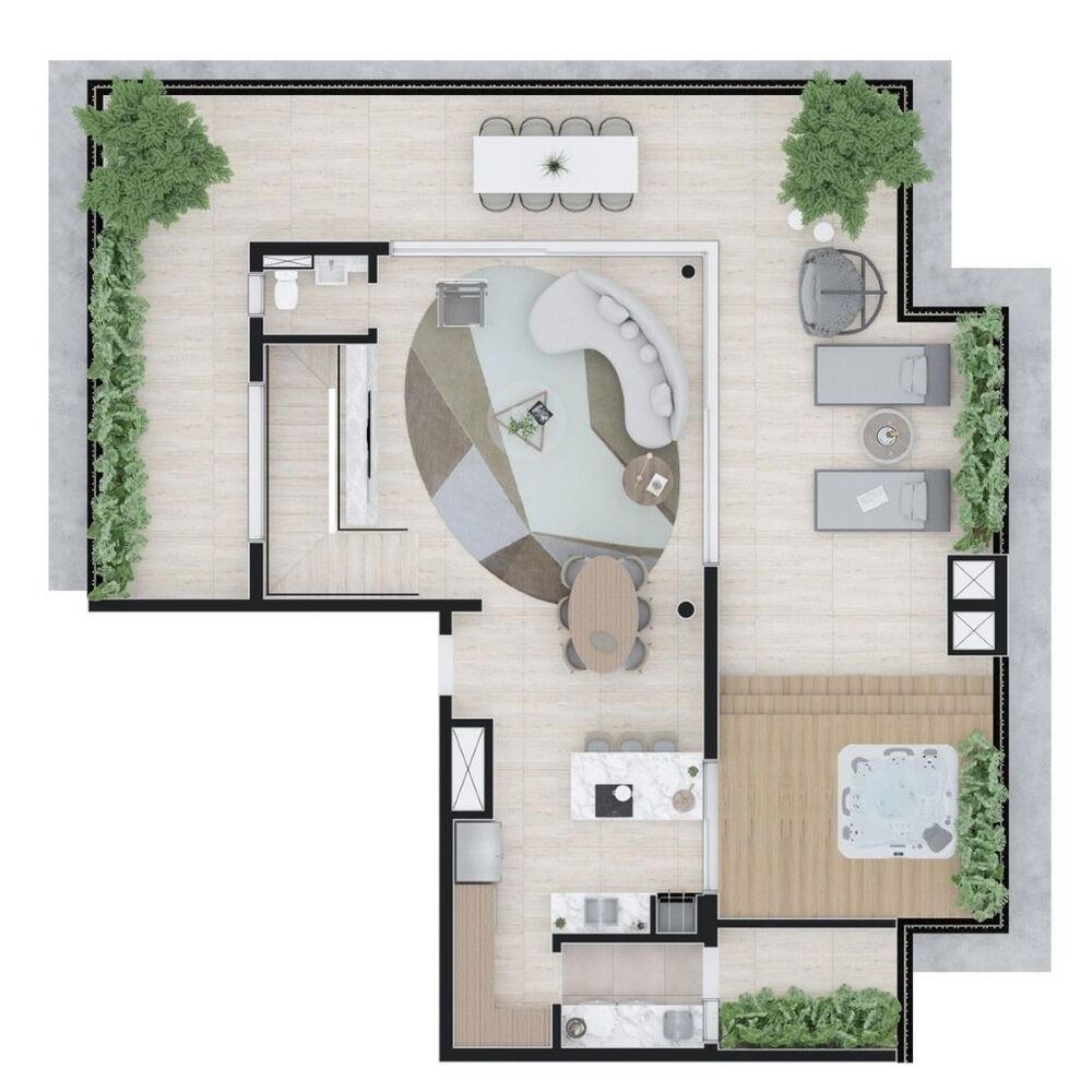 Apartamento, 2 quartos, 90 m² - Foto 2