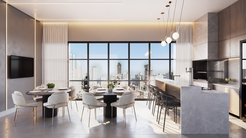 Apartamento à venda com 1 quarto, 35m² - Foto 9