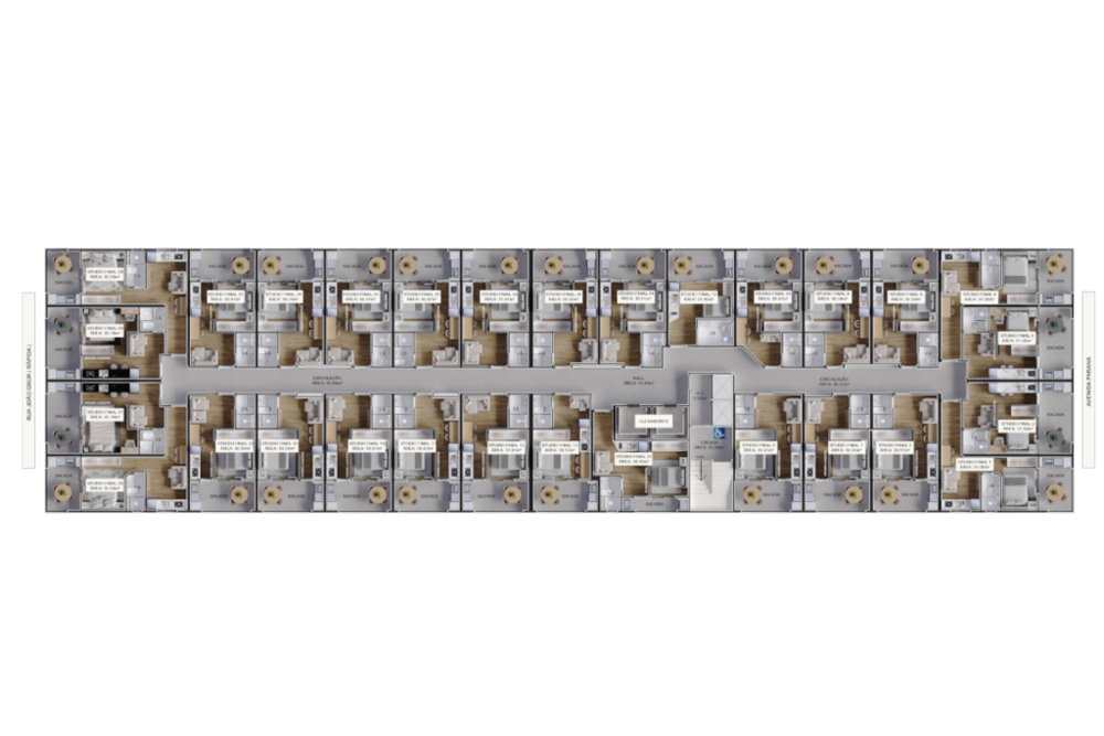 Apartamento, 1 quarto, 29 m² - Foto 3