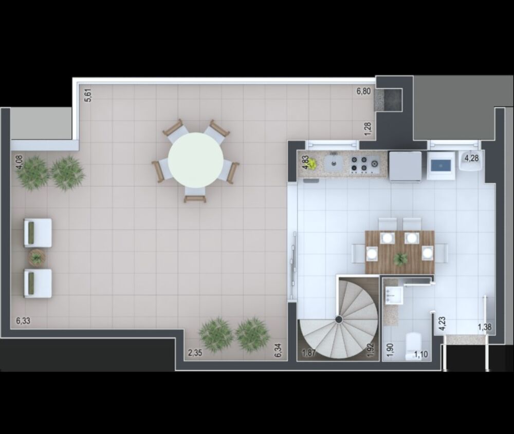 Cobertura, 2 quartos, 93 m² - Foto 12