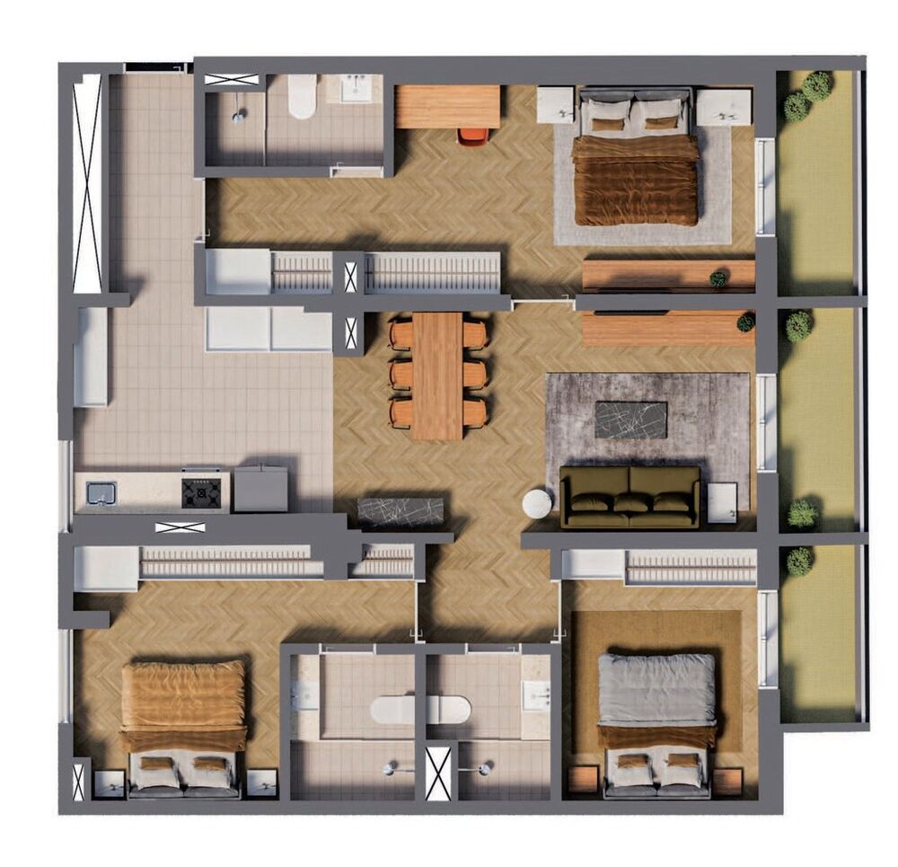 Apartamento, 1 quarto, 40 m² - Foto 4