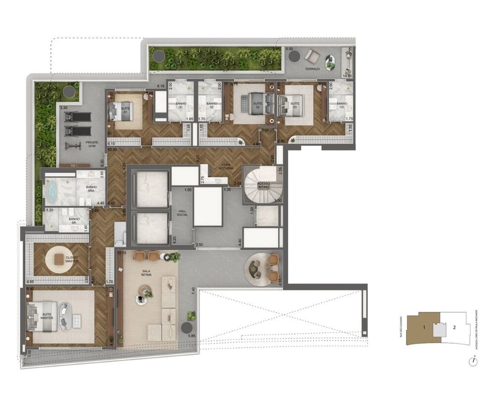 Apartamento, 4 quartos, 811 m² - Foto 18