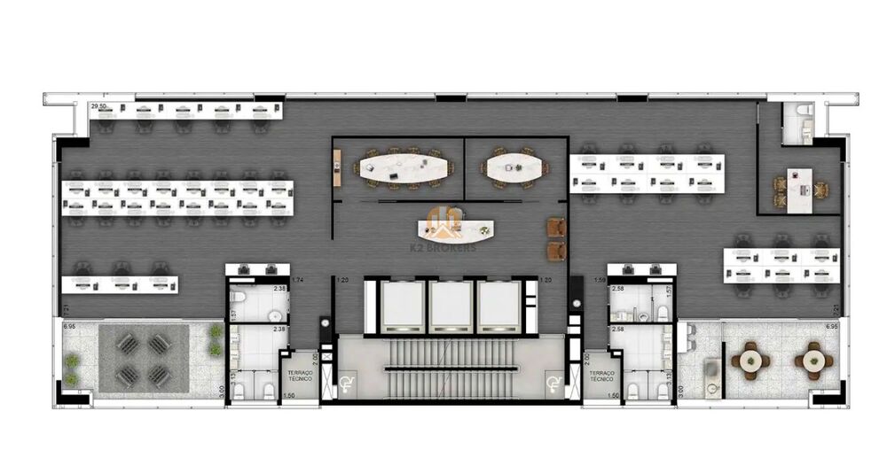 Sala-Conjunto, 438 m² - Foto 4