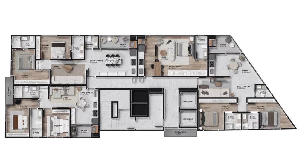 Apartamento, 2 quartos, 69 m² - Foto 25