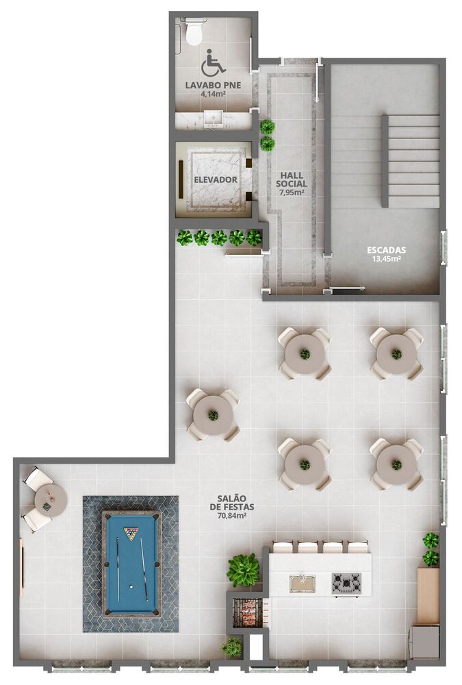 Apartamento, 2 quartos, 102 m² - Foto 3