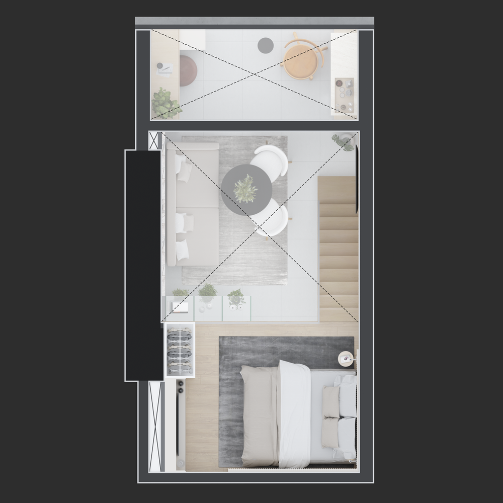 Apartamento, 1 quarto, 49 m² - Foto 2