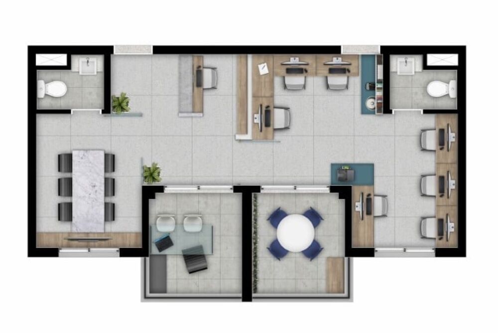 Sala-Conjunto, 34 m² - Foto 10
