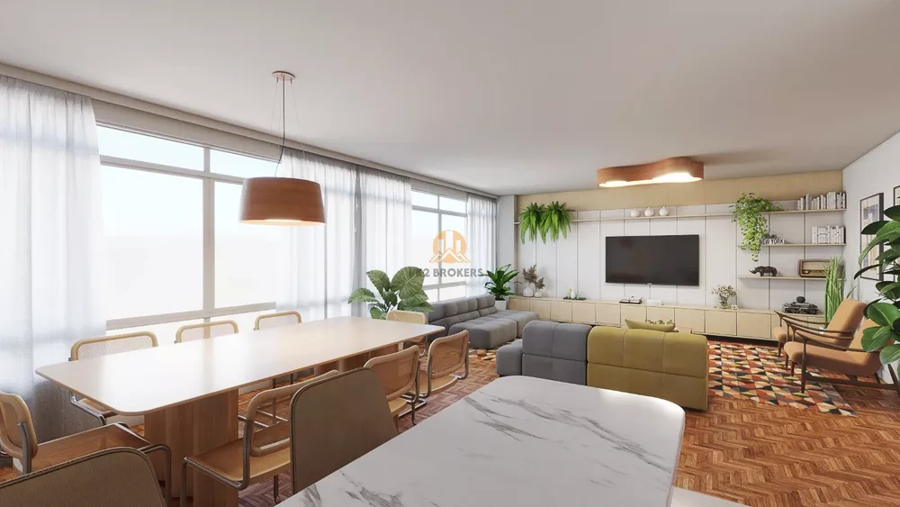 Apartamento à venda com 3 quartos, 143m² - Foto 1