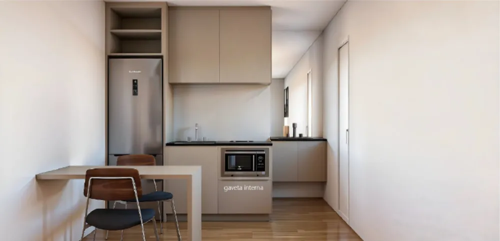 Apartamento, 1 quarto, 27 m² - Foto 2