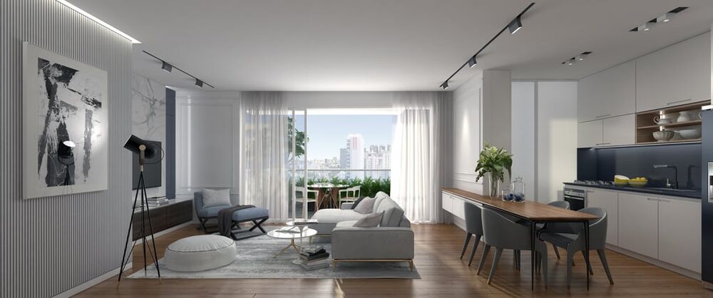 Apartamento à venda com 3 quartos, 107m² - Foto 2