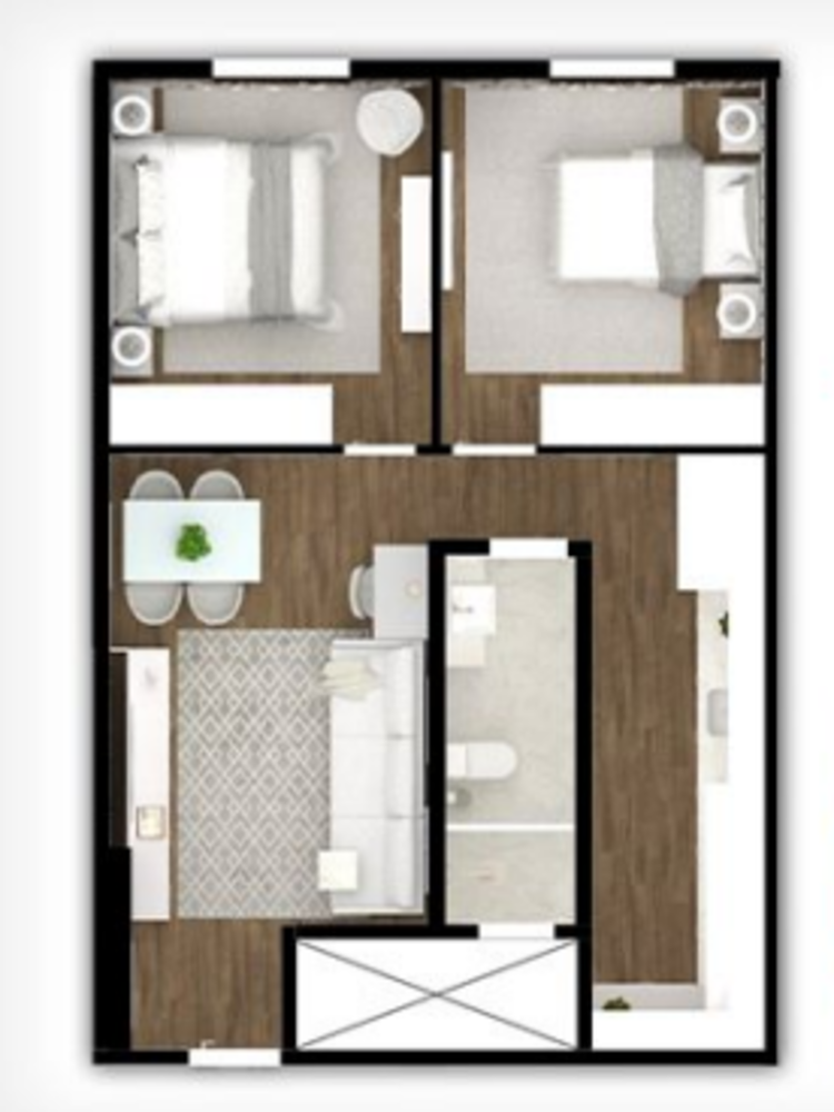 Apartamento, 2 quartos, 54 m² - Foto 5