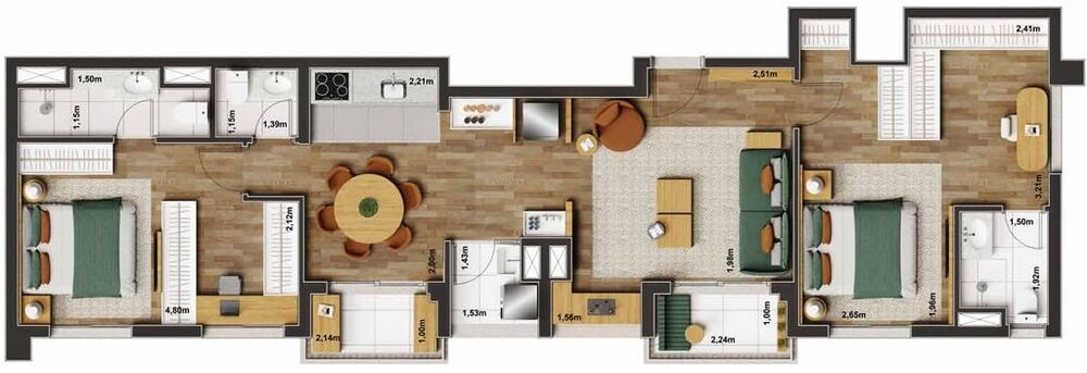Apartamento, 1 quarto, 31 m² - Foto 20