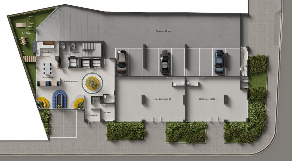 Apartamento, 1 quarto, 37 m² - Foto 2
