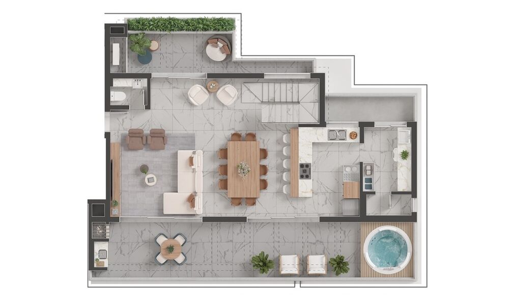 Apartamento à venda com 3 quartos, 130m² - Foto 7