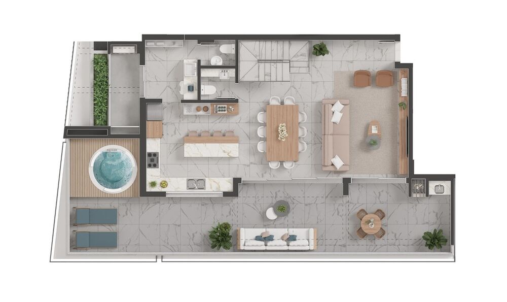 Apartamento à venda com 3 quartos, 130m² - Foto 8