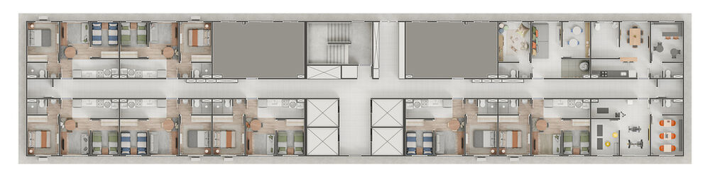 Apartamento, 1 quarto, 36 m² - Foto 9