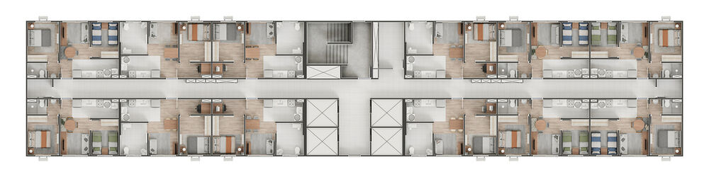 Apartamento, 1 quarto, 36 m² - Foto 8