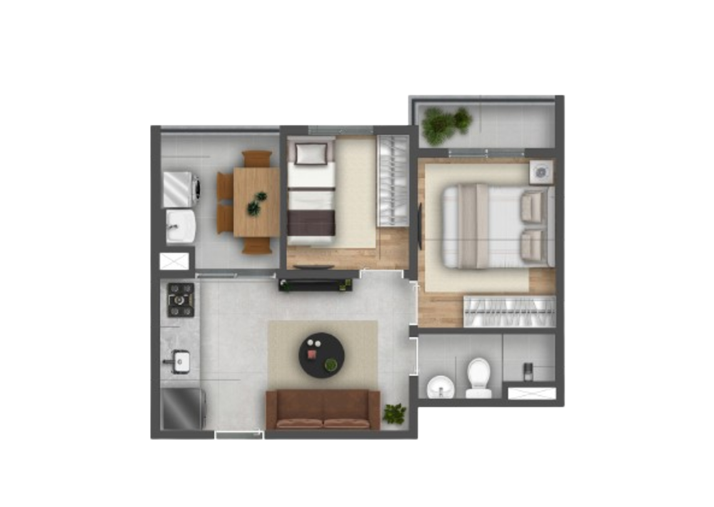 Apartamento, 1 quarto, 25 m² - Foto 23