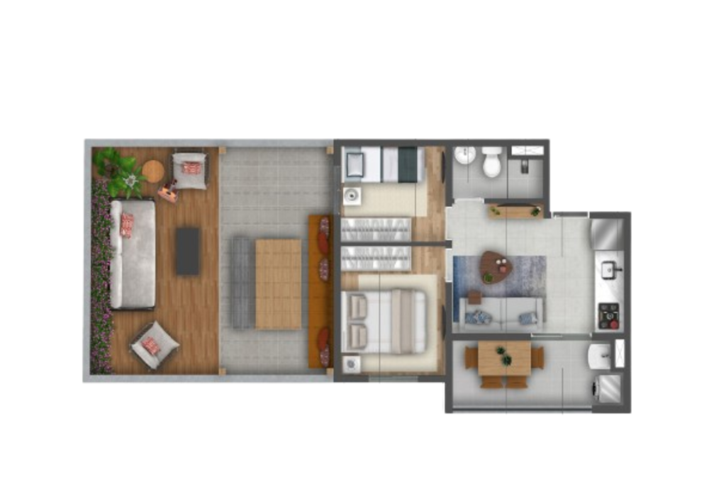 Apartamento, 1 quarto, 25 m² - Foto 24
